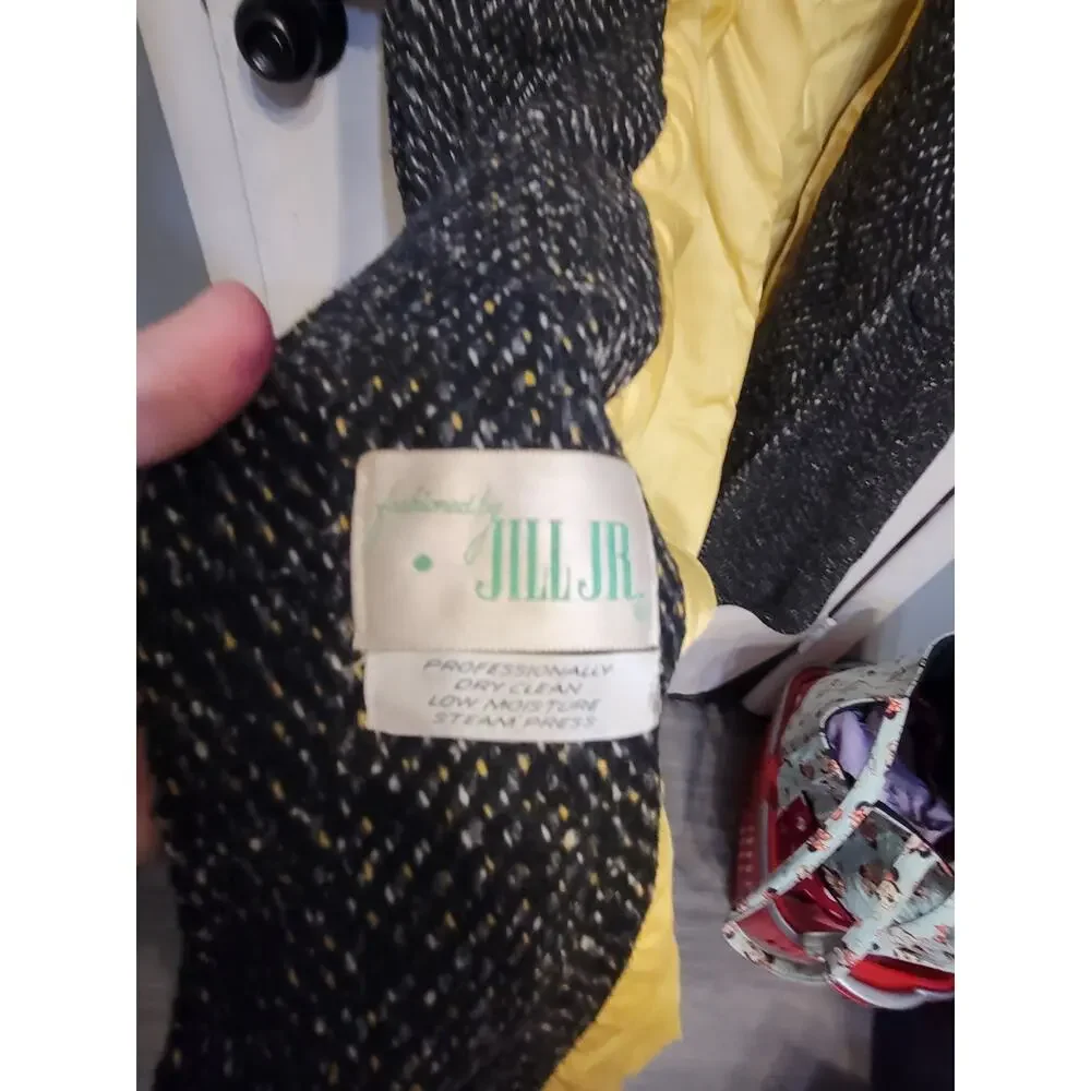 Vintage Coat 100% Wool Made in USA Workers Union Fashioned by Jill Jr.
